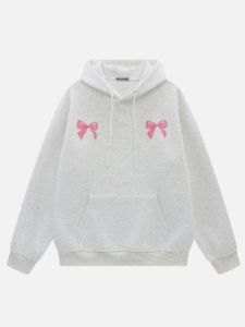Aelfric Eden Bowknot Print Hoodie sold by Aelfric Eden