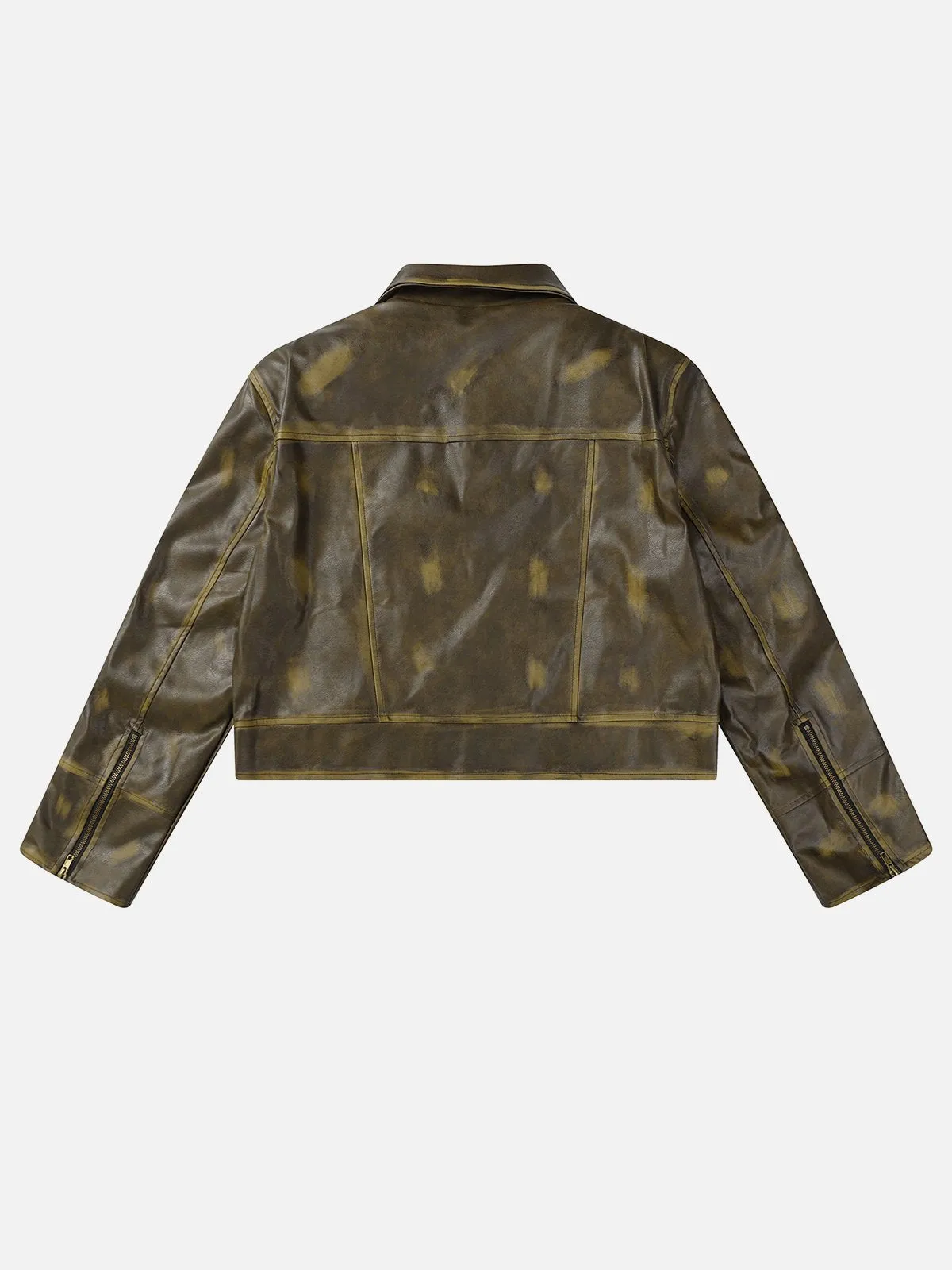 Aelfric Eden Stripe Faux Leather Jacket sold by Aelfric Eden product image thumbnail 2