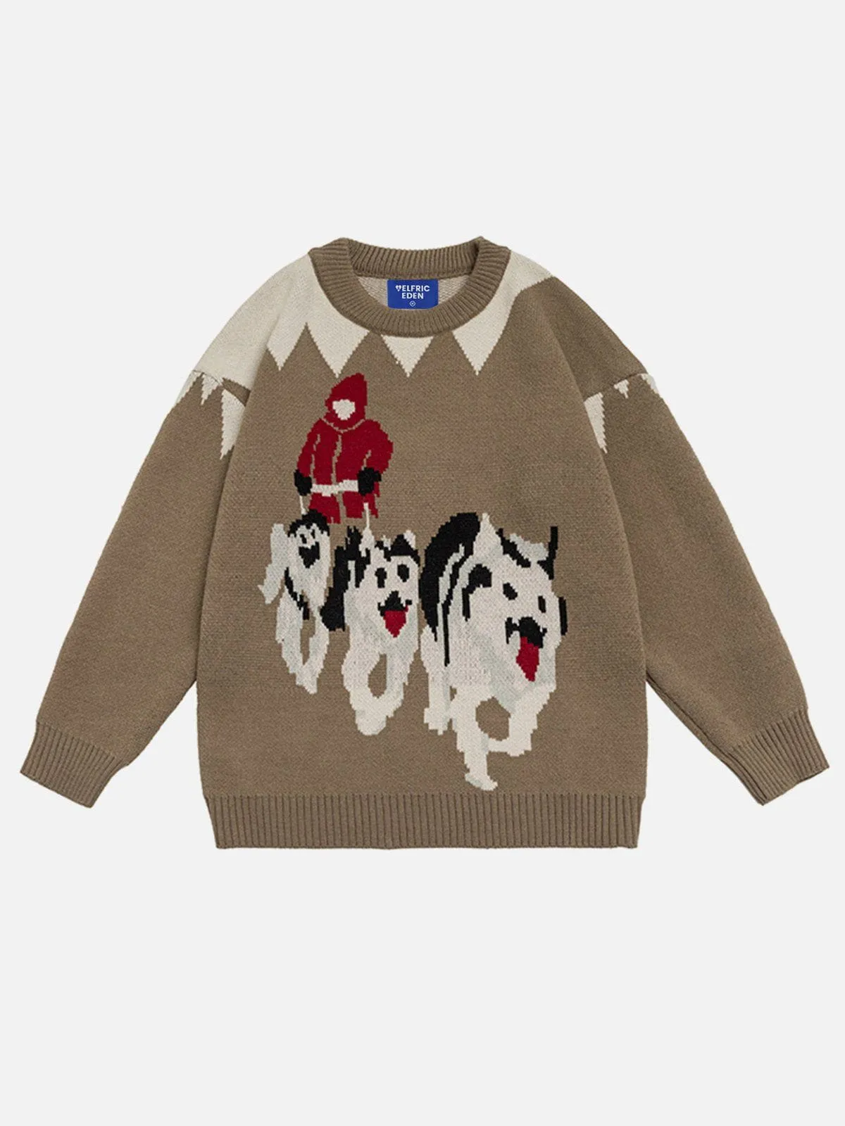Aelfric Eden Sled Dogs Jacquard Sweater sold by Aelfric Eden