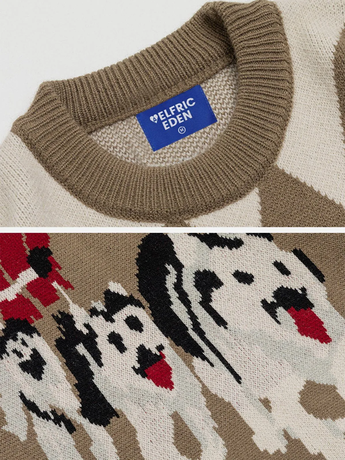 Aelfric Eden Sled Dogs Jacquard Sweater sold by Aelfric Eden product image thumbnail 4