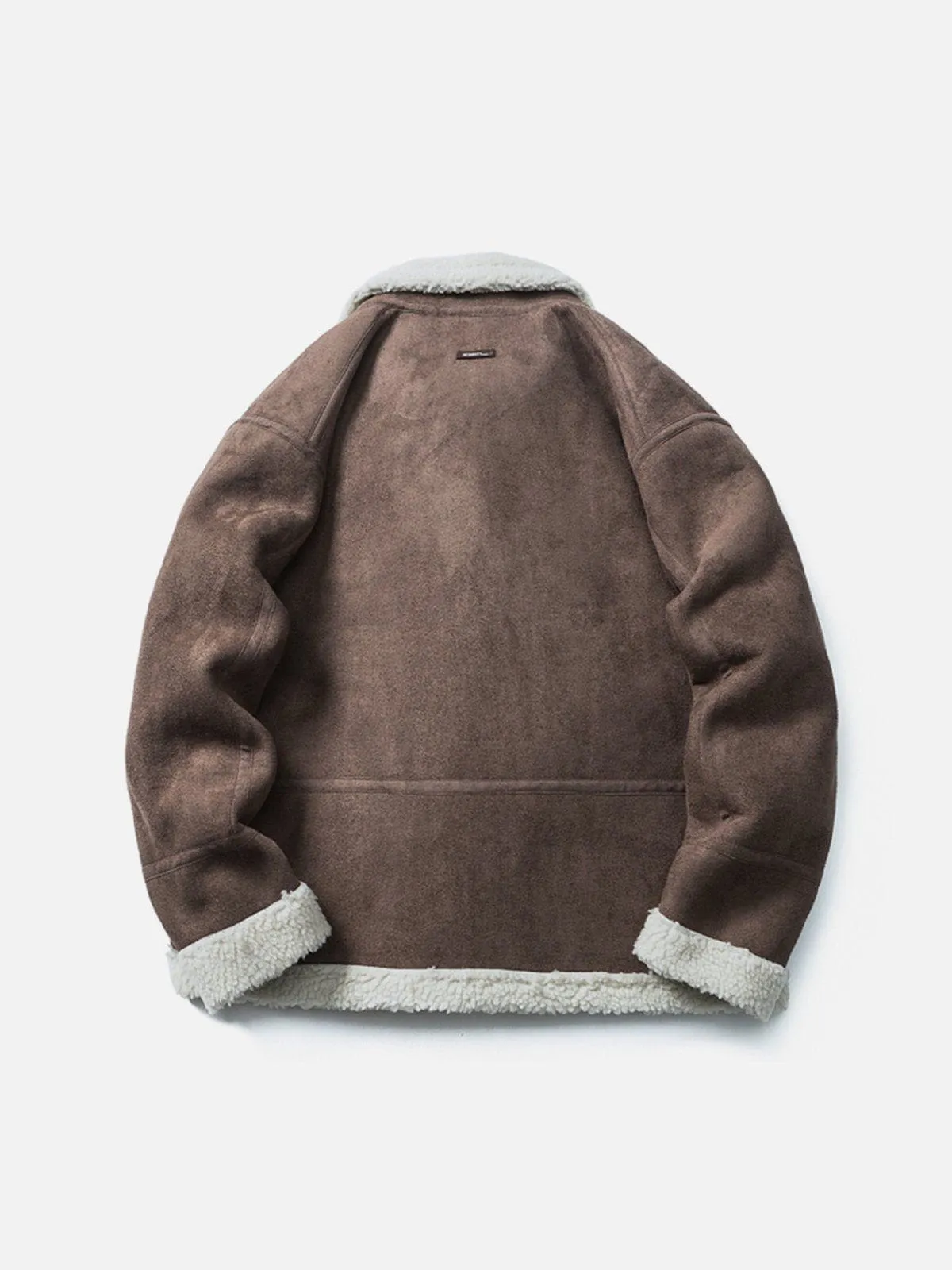 Aelfric Eden Slant Placket Suede Coat sold by Aelfric Eden product image thumbnail 2