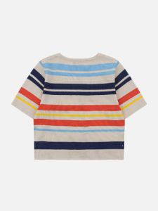 Colorful Knit Stripe Tee sold by Aelfric Eden
