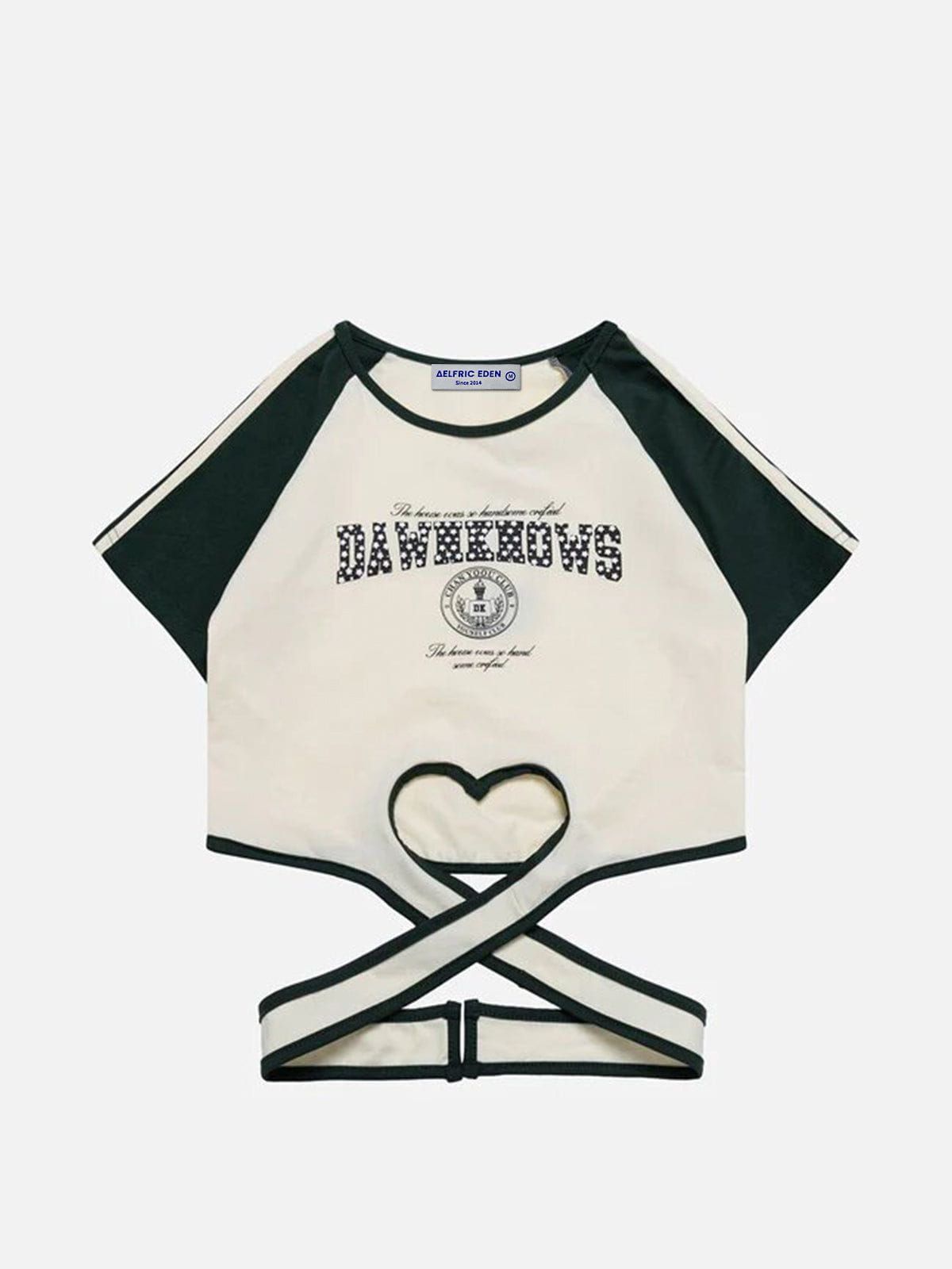 Cross Heart Hem Tee sold by Aelfric Eden product image thumbnail 3