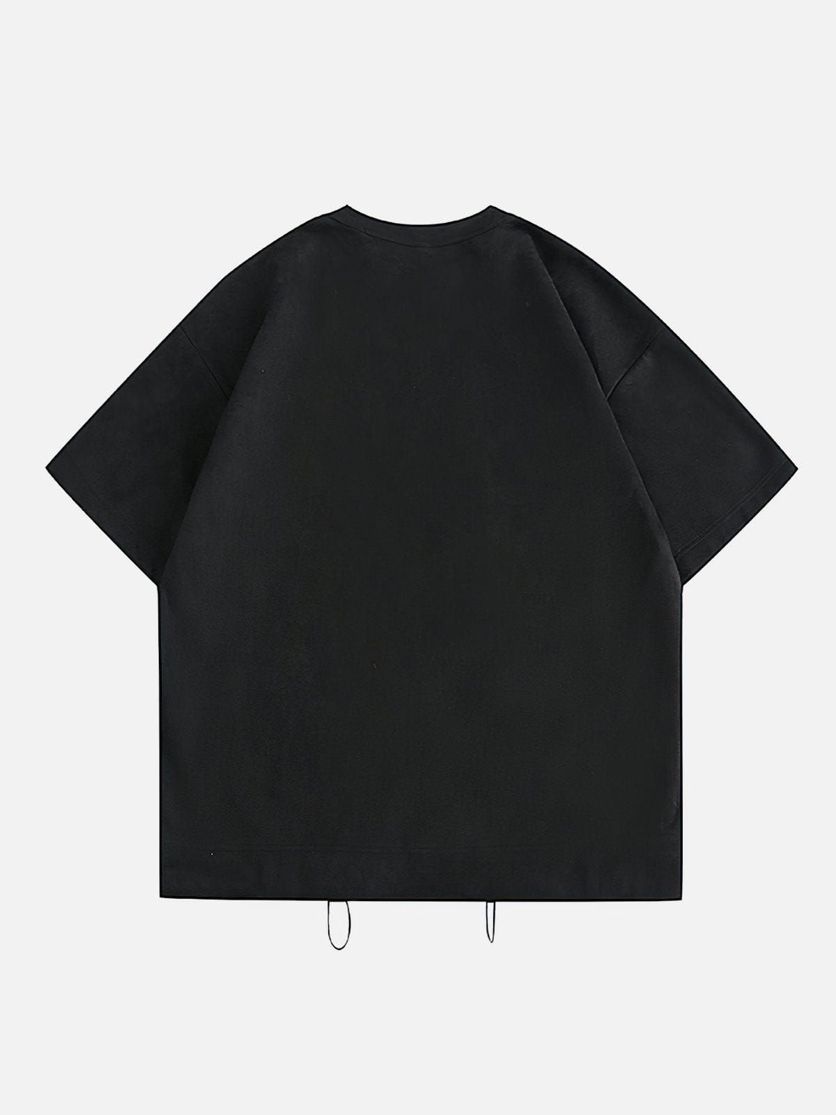 Aelfric Eden Solid Slant Pocket Suede Tee sold by Aelfric Eden product image thumbnail 5