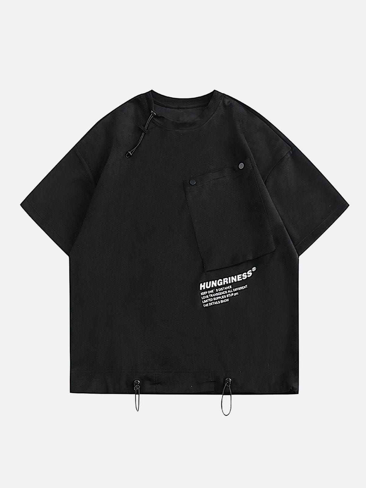 Aelfric Eden Solid Slant Pocket Suede Tee sold by Aelfric Eden product image thumbnail 3