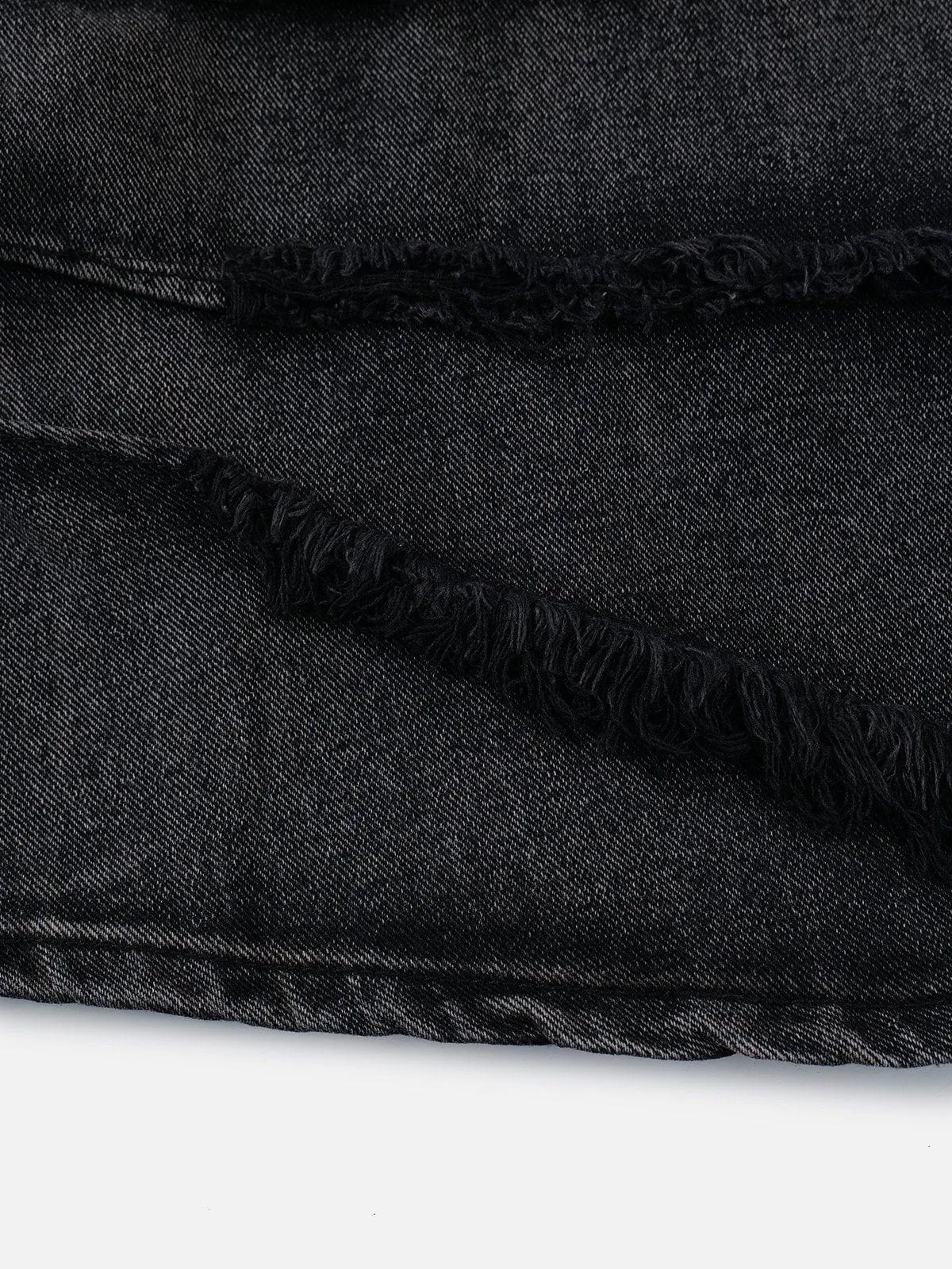 Aelfric Eden Fringe Patchwork Jorts sold by Aelfric Eden product image thumbnail 4