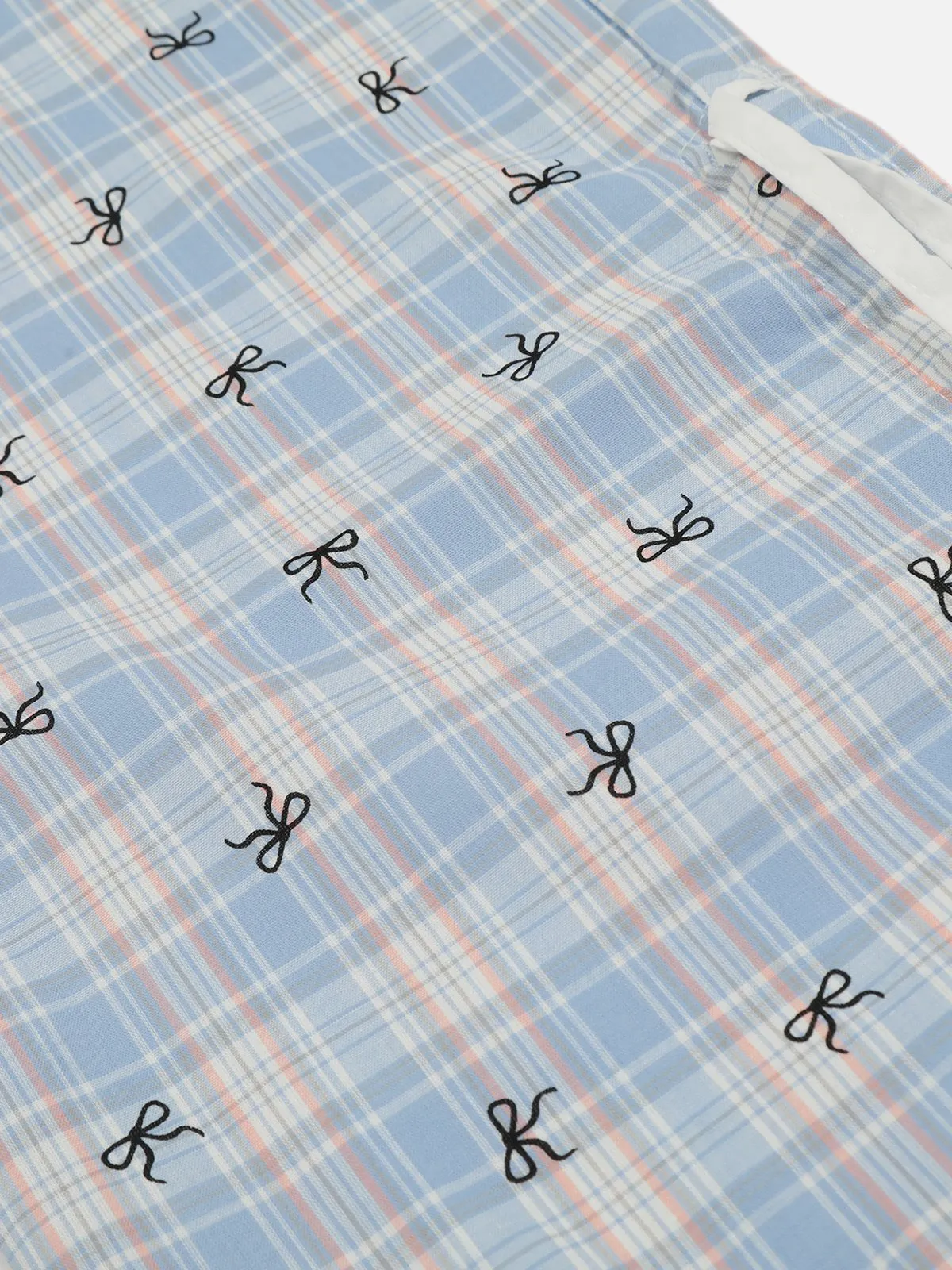 Aelfric Eden Full Print Bow Plaid Pants sold by Aelfric Eden product image thumbnail 5