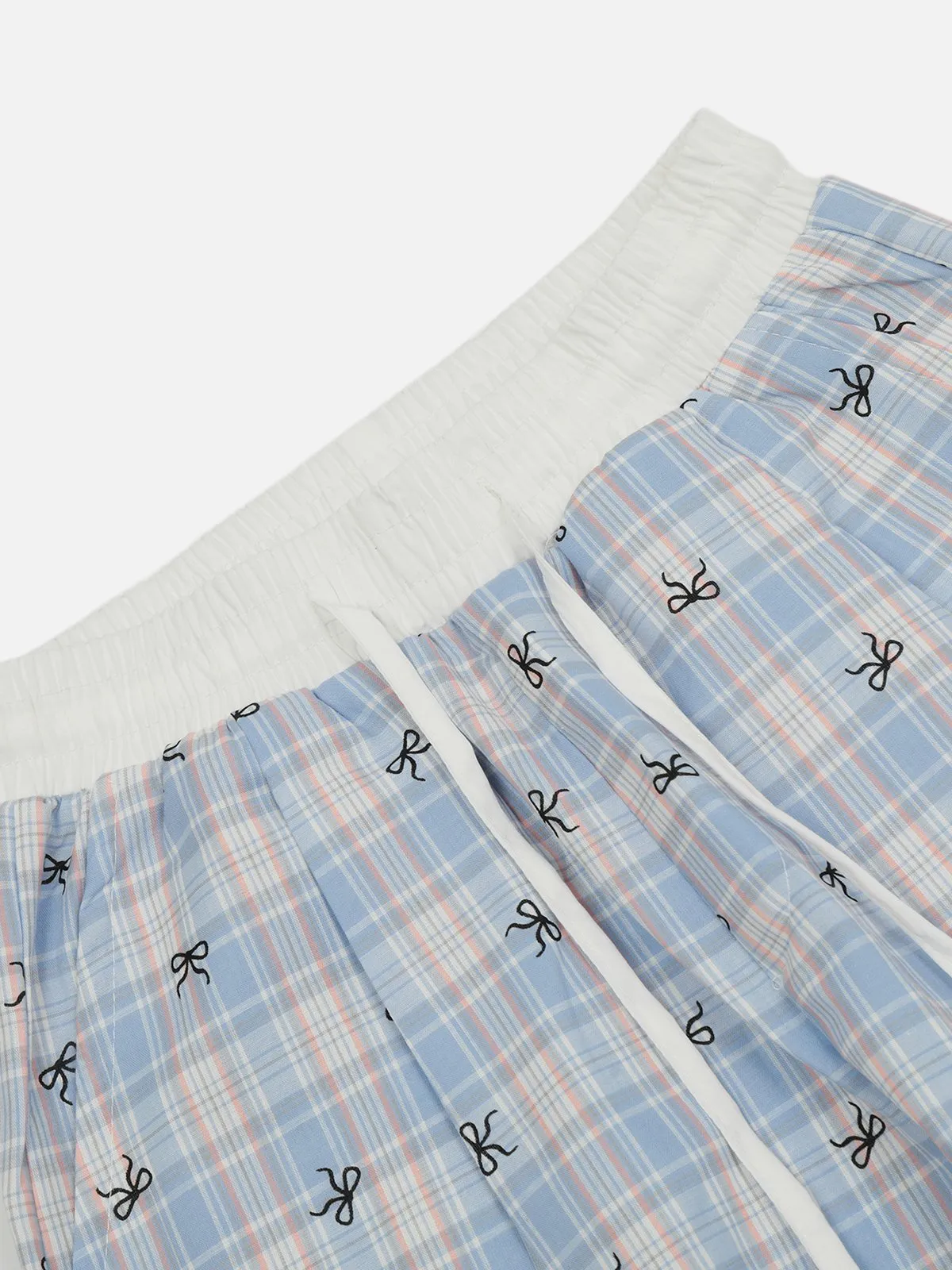 Aelfric Eden Full Print Bow Plaid Pants sold by Aelfric Eden product image thumbnail 4