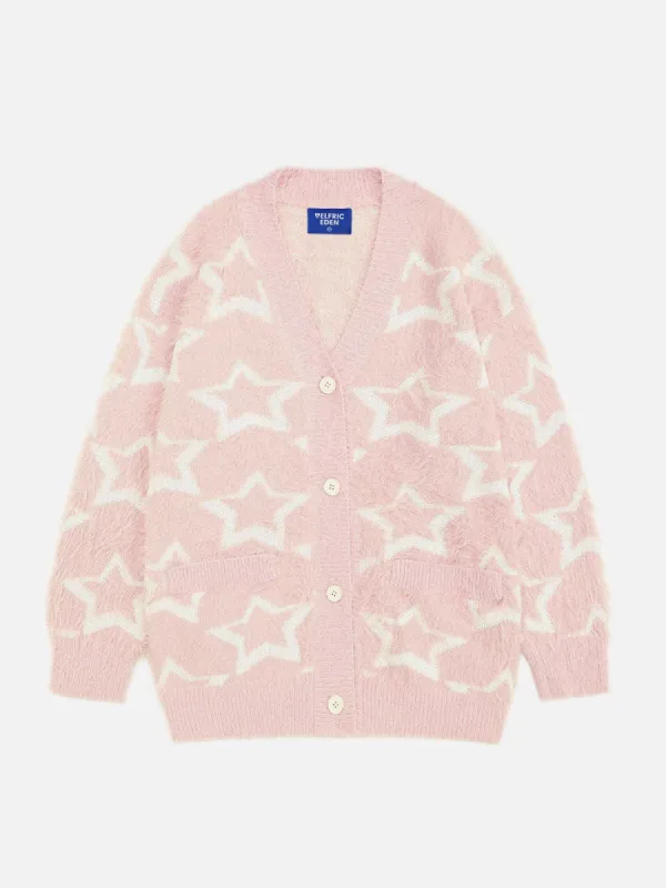 Aelfric Eden Star Jacquard Cardigan sold by Aelfric Eden