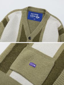 Aelfric Eden Patchwork Stripes Cardigan sold by Aelfric Eden