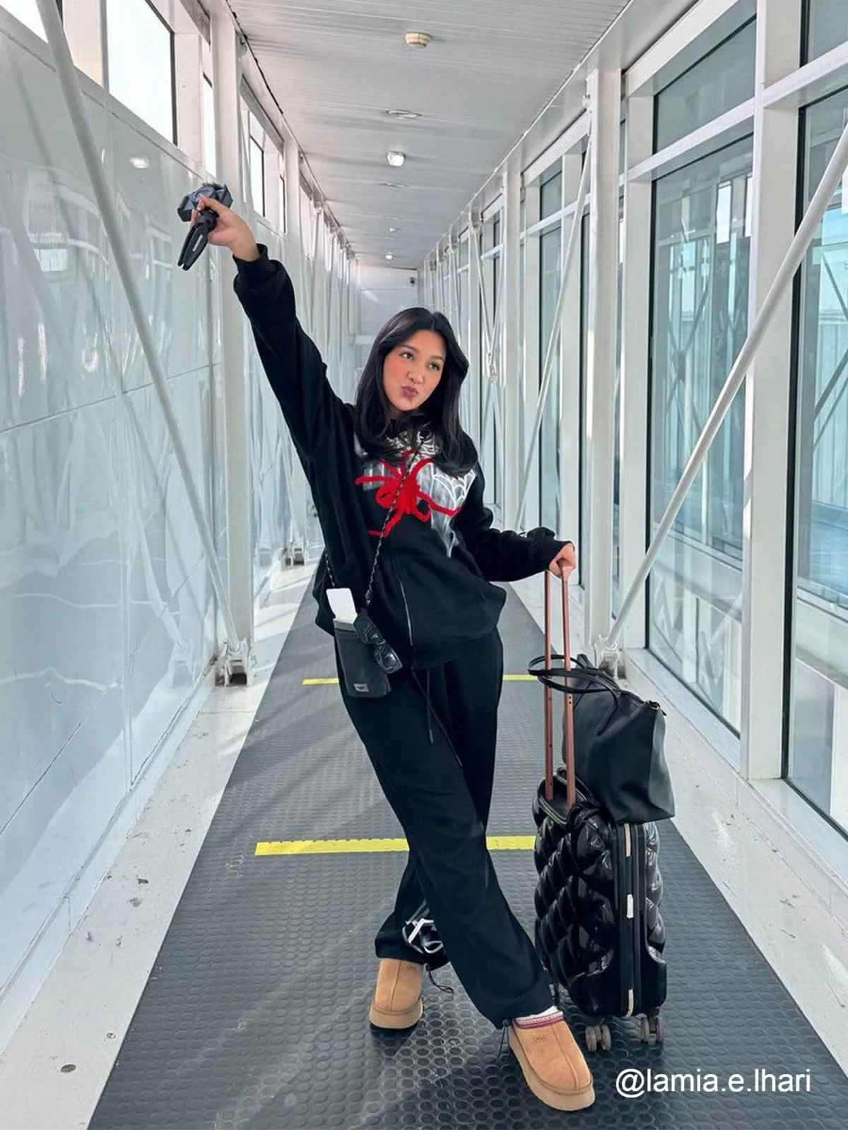 Aelfric Eden Horn Design Flocking Spider Zip Up Hoodie sold by Aelfric Eden product image thumbnail 3