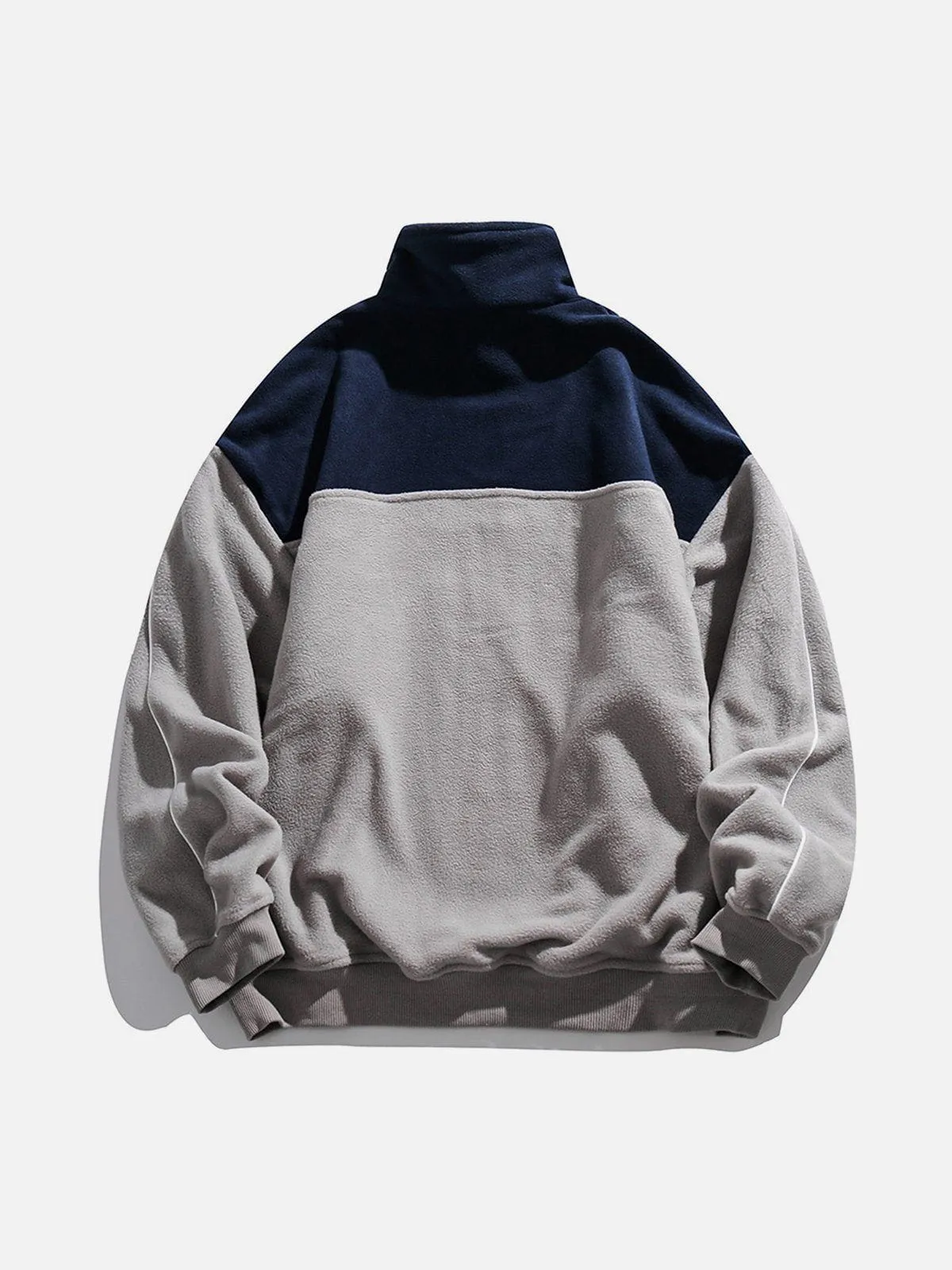 Aelfric Eden Color Blocking Quarter-Zip Sweatshirt sold by Aelfric Eden product image thumbnail 5