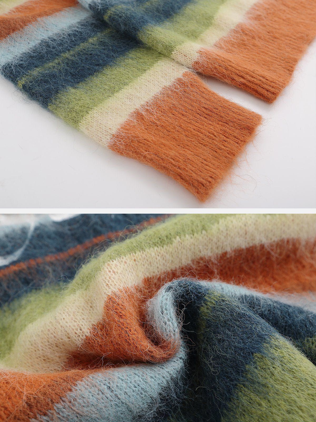 Aelfric Eden Gradient Clashing Colors Sweater sold by Aelfric Eden product image thumbnail 4