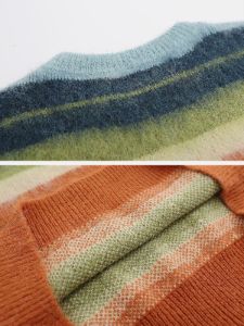 Aelfric Eden Gradient Clashing Colors Sweater sold by Aelfric Eden