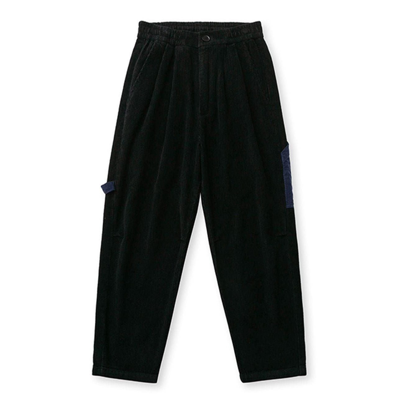 Aelfric Eden Colorblock Lanyard Corduroy Sweatpants sold by Aelfric Eden product image thumbnail 3