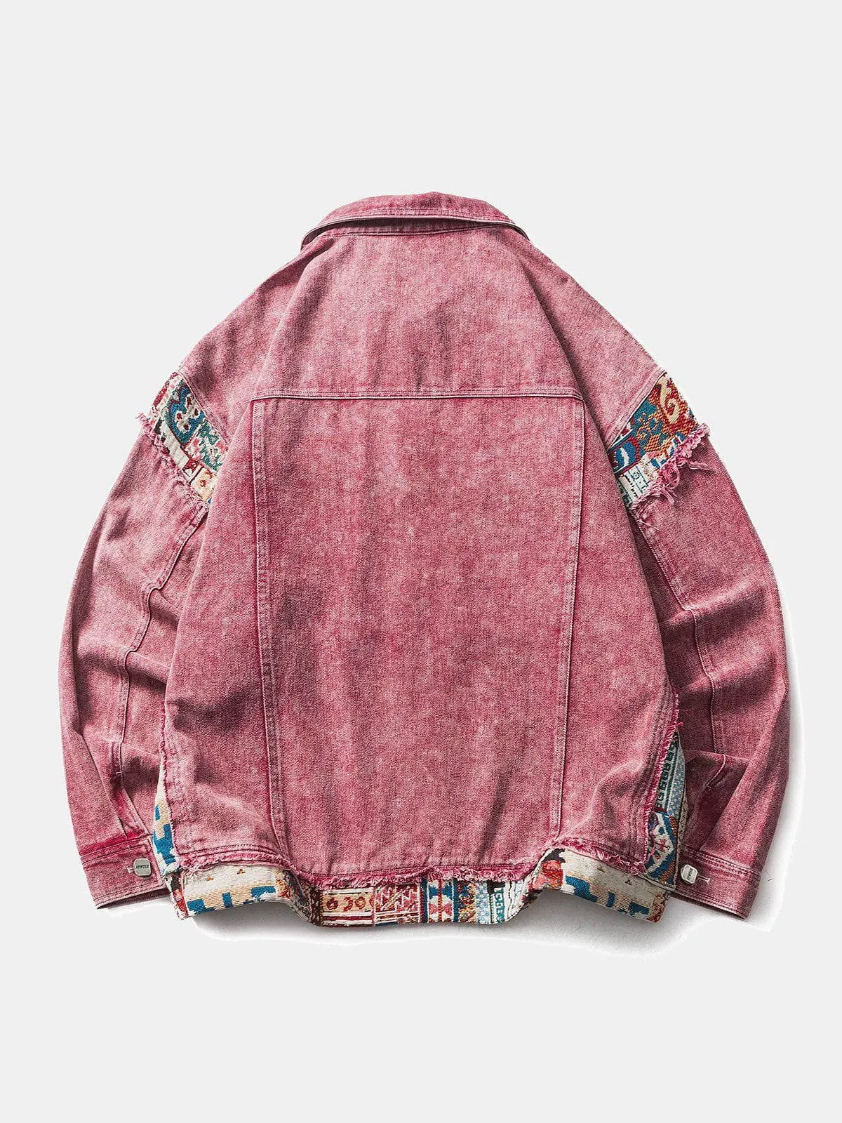 Aelfric Eden Vintage Ethnic Style Denim Jacket sold by Aelfric Eden product image thumbnail 3