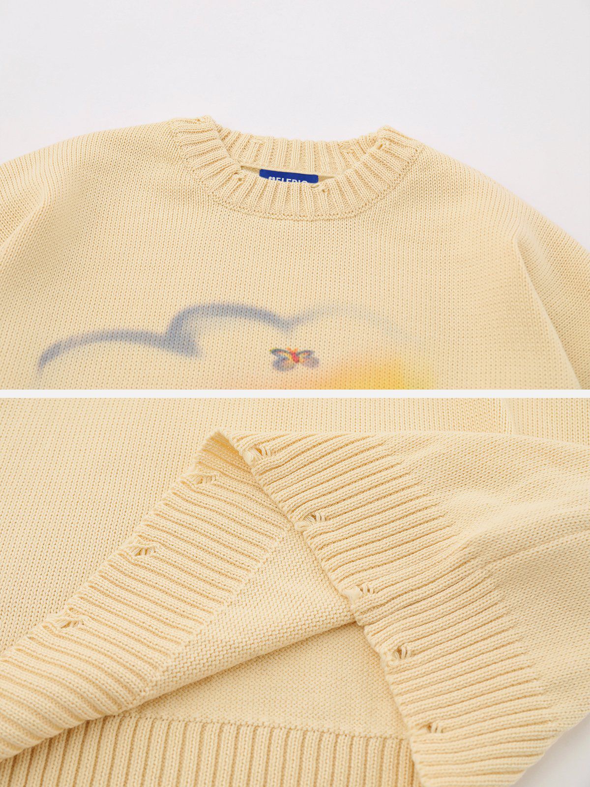 Aelfric Eden Rainbow Star Pattern Sweater sold by Aelfric Eden product image thumbnail 5