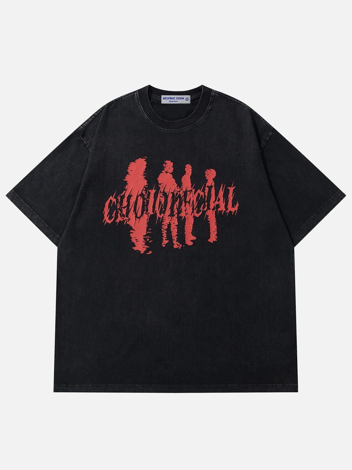 Aelfric Eden Blur Portrait Print Tee sold by Aelfric Eden