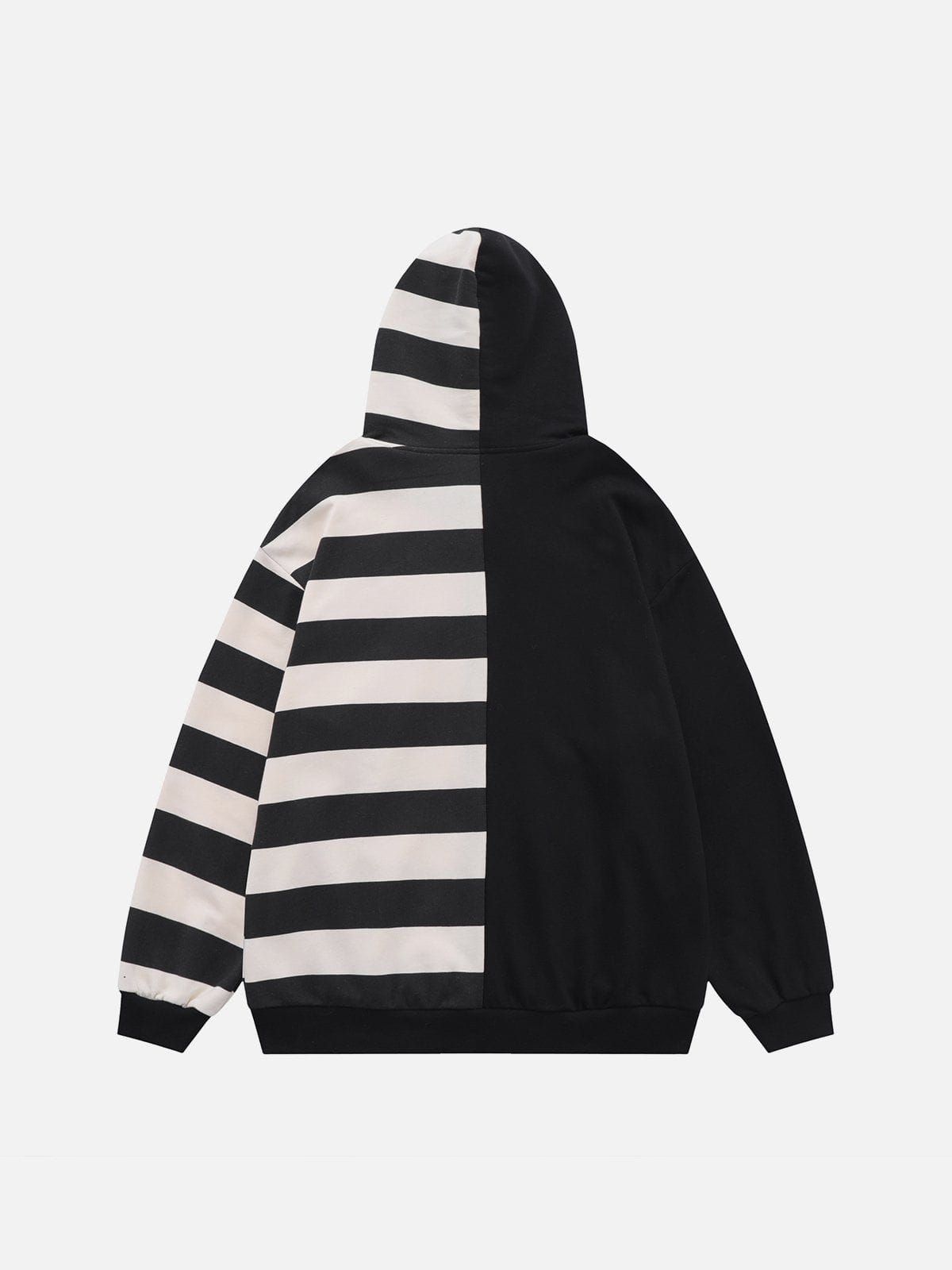 Aelfric Eden Vintage Stripe Patchwork Hoodie sold by Aelfric Eden product image thumbnail 4