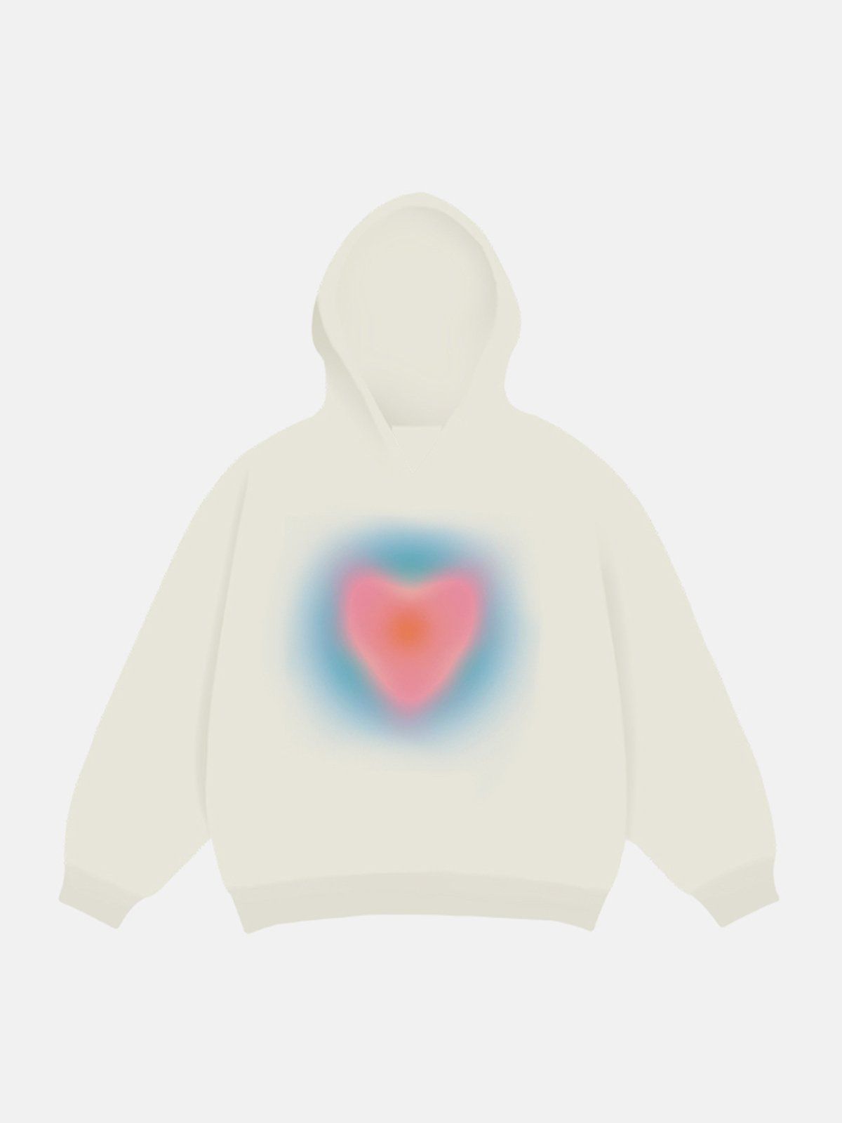 Aelfric Eden Heart Print Hoodie sold by Aelfric Eden product image thumbnail 4