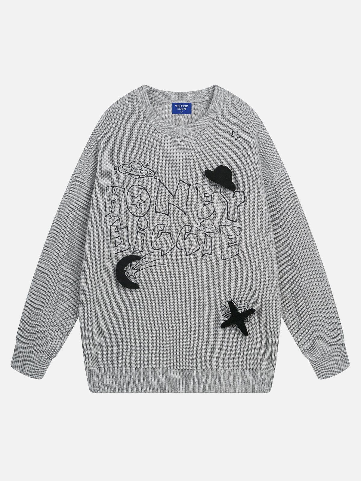 Aelfric Eden 3D Dimensional Pattern Sweater sold by Aelfric Eden