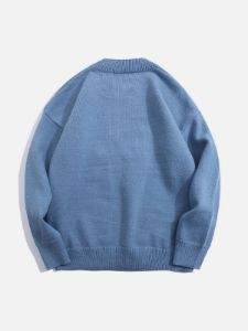 Aelfric Eden "How are you" Duck Knit Sweater sold by Aelfric Eden