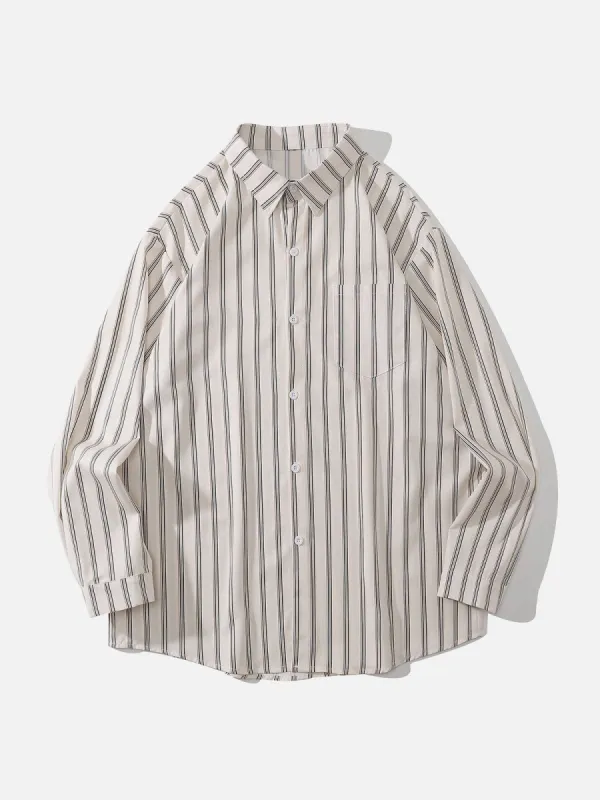 Aelfric Eden Simple Striped Long Sleeve Shirt sold by Aelfric Eden