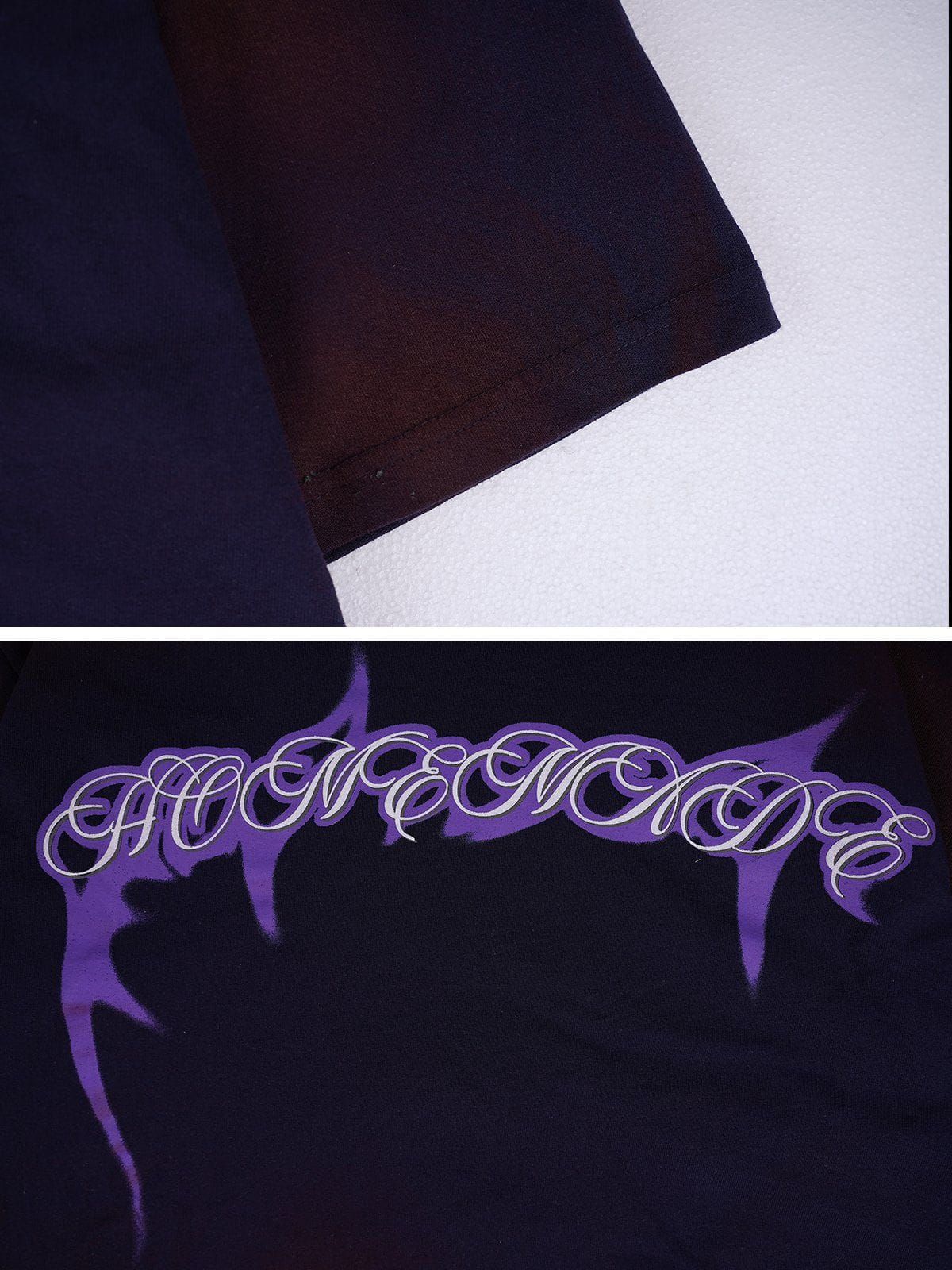 Aelfric Eden Tie Dye Letter Print Tee sold by Aelfric Eden product image thumbnail 4