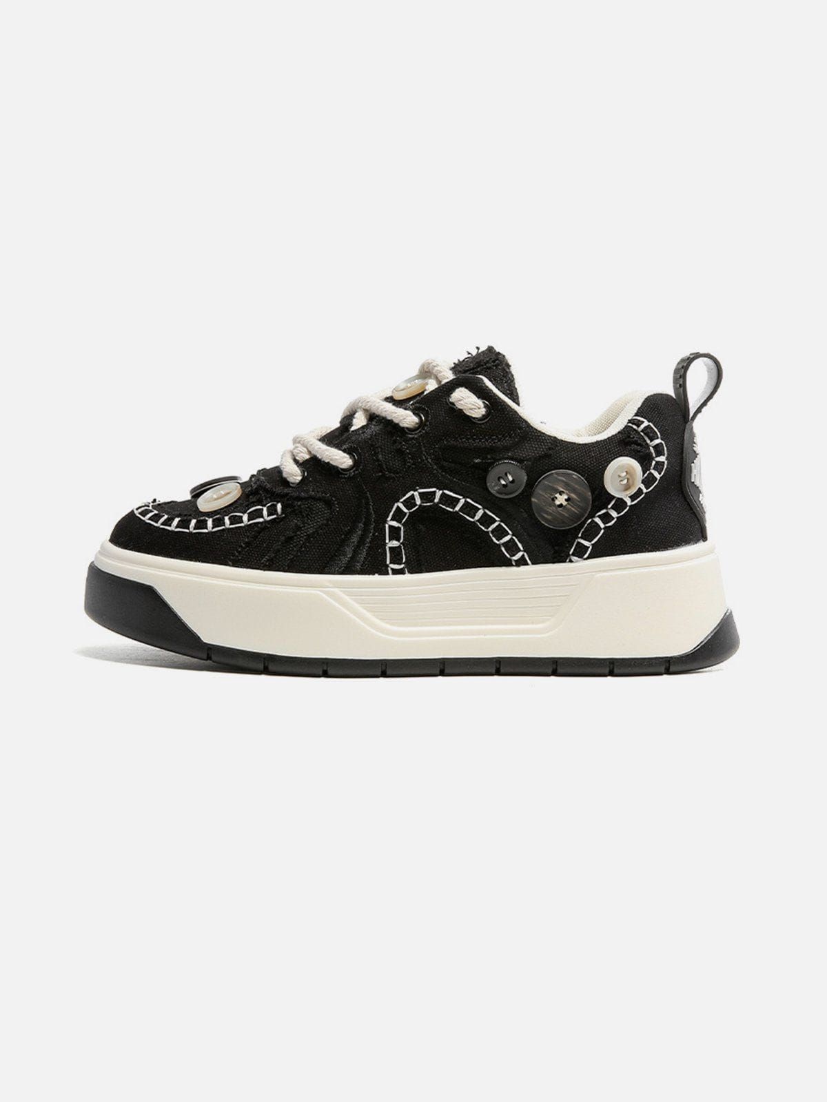 Starry Climb Button Decoration Skate Shoes sold by Aelfric Eden product image thumbnail 2