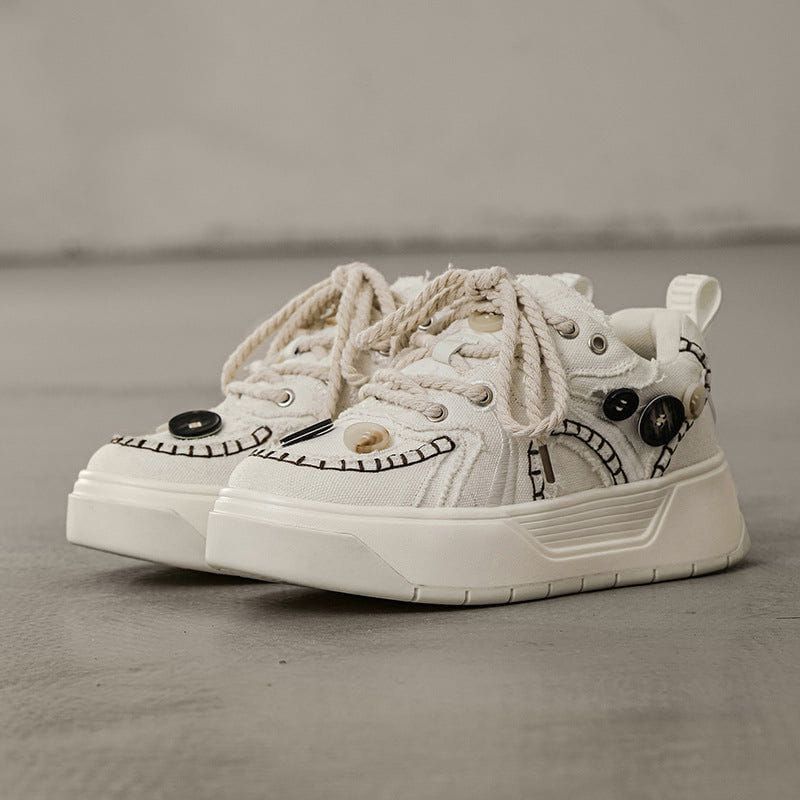 Starry Climb Button Decoration Skate Shoes sold by Aelfric Eden product image thumbnail 4