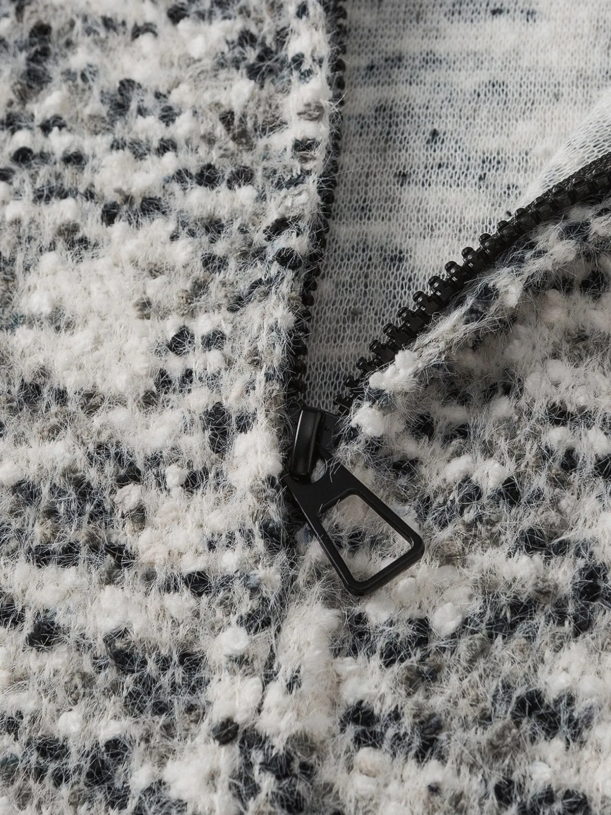 Aelfric Eden Tweed Zip Up Hoodie sold by Aelfric Eden product image thumbnail 4