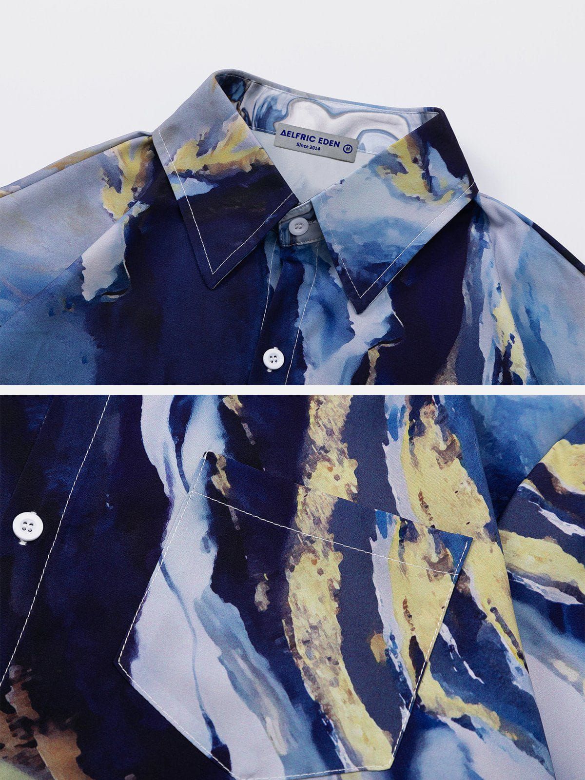 Aelfric Eden Graffiti Short Sleeve Shirts sold by Aelfric Eden product image thumbnail 3