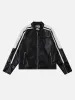 Aelfric Eden Cropped Faux Leather Racer Moto Jacket sold by Aelfric Eden