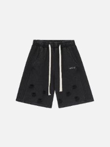 Aelfric Eden Hole Washed Drawstring Shorts sold by Aelfric Eden
