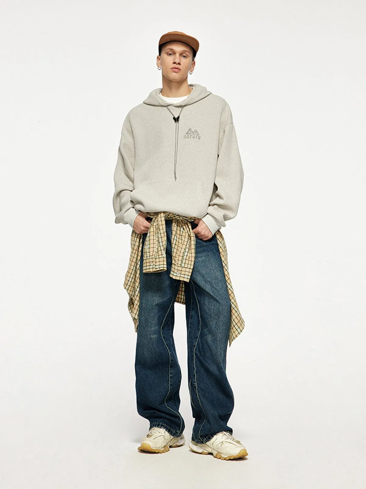 Aelfric Eden Knit Solid Hoodie sold by Aelfric Eden product image thumbnail 4