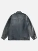 Aelfric Eden Stripe Denim Racing Jacket sold by Aelfric Eden