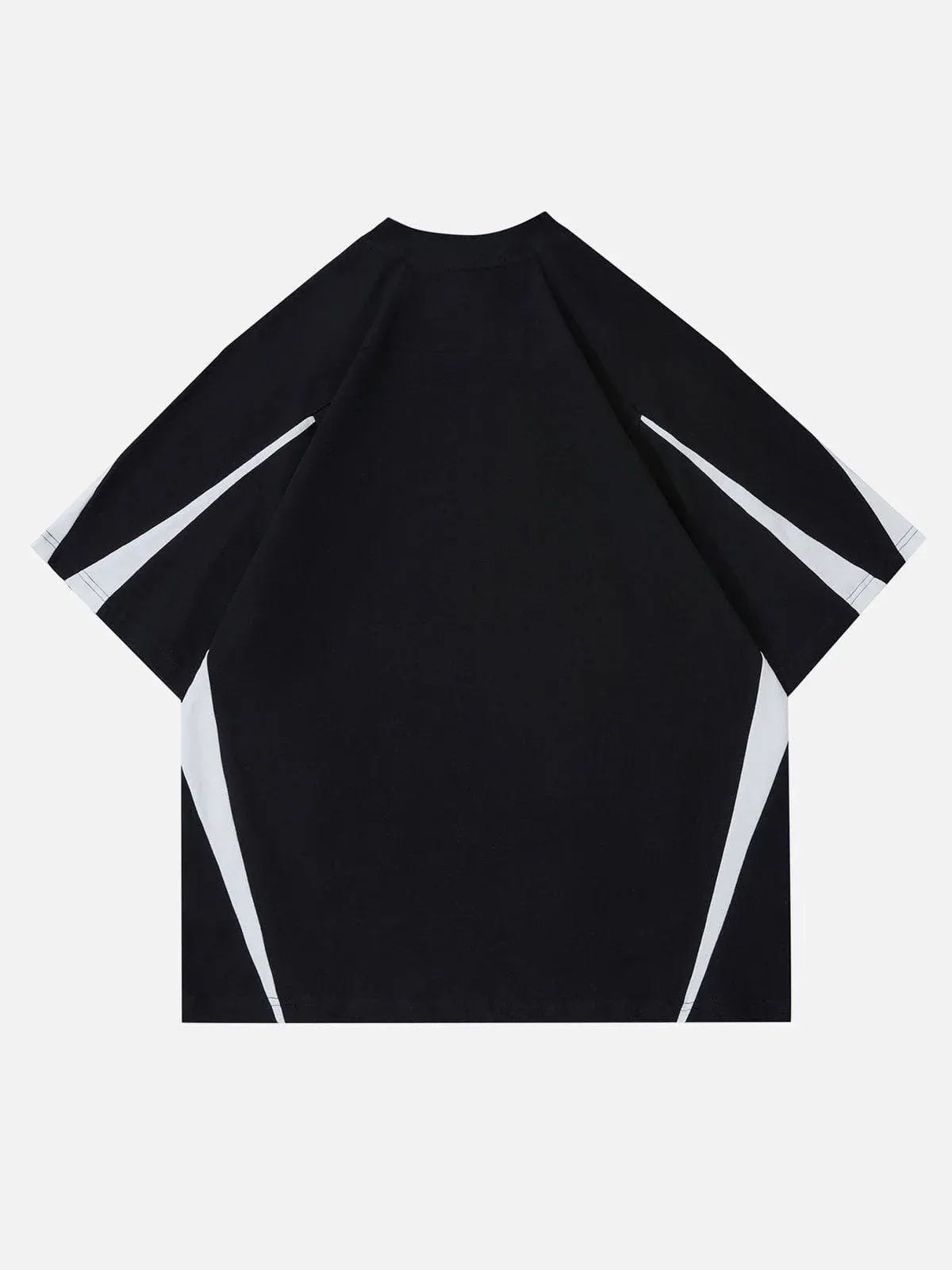 Aelfric Eden Embroidery Letter Colorblock Raglan Tee sold by Aelfric Eden product image thumbnail 3