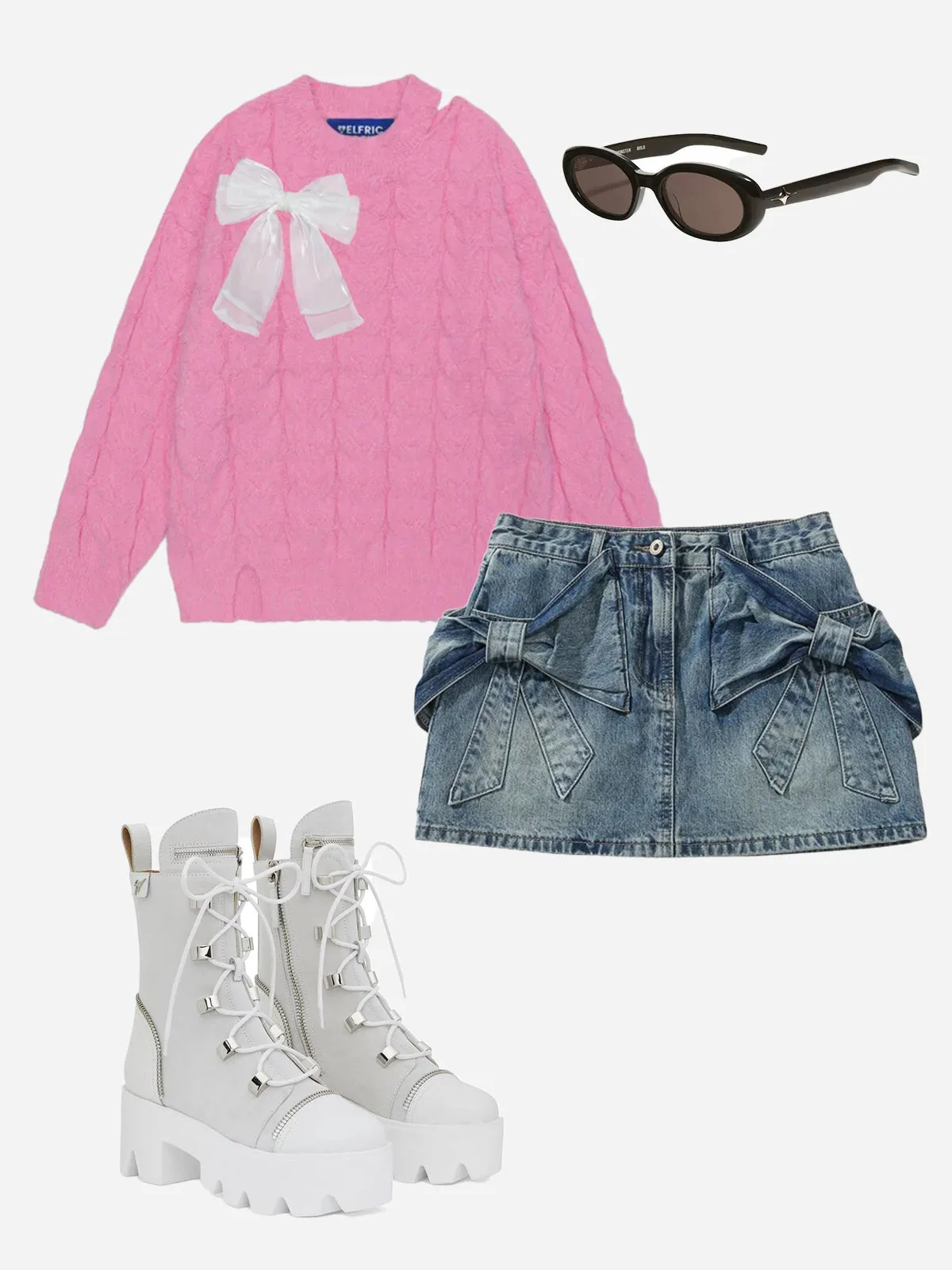 Aelfric Eden Bow Decoration Sweater sold by Aelfric Eden product image thumbnail 2