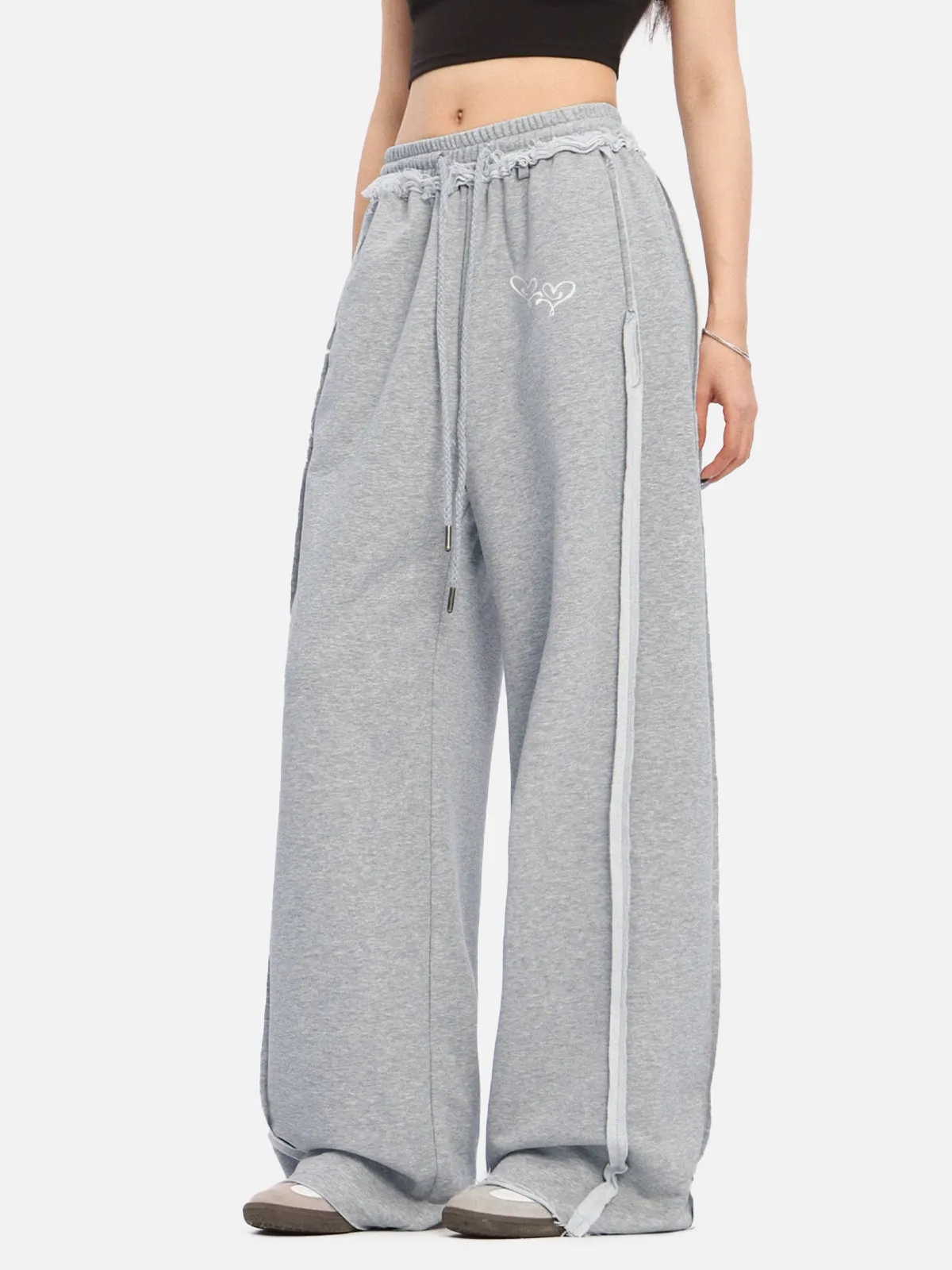 Aelfric Eden Deconstruct Embroidery Baggy Sweatpants sold by Aelfric Eden product image thumbnail 3