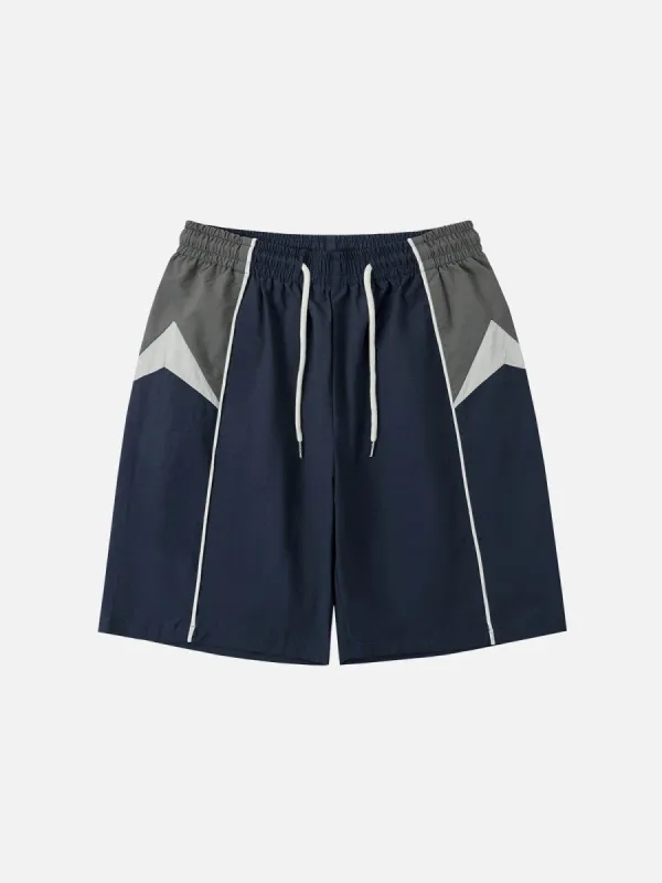 Aelfric Eden Color Blocking Athleisure Shorts sold by Aelfric Eden