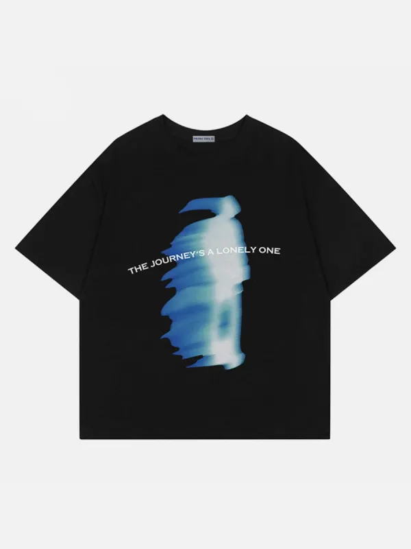 Aelfric Eden Blurring Shadow Print Tee sold by Aelfric Eden