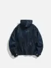 Aelfric Eden Splash-Ink Hooded Denim Jacket sold by Aelfric Eden