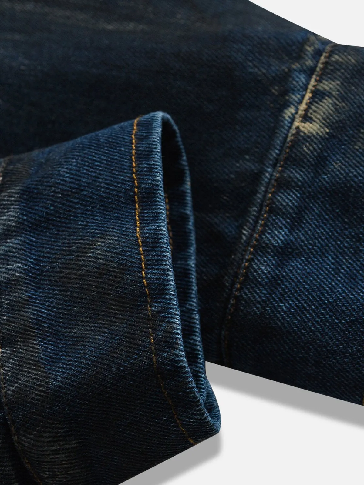 Aelfric Eden Splash-Ink Hooded Denim Jacket sold by Aelfric Eden product image thumbnail 5