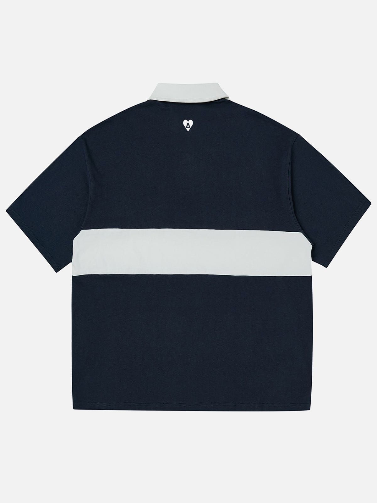 Aelfric Eden Vintage Color Blocking Polo Tee sold by Aelfric Eden product image thumbnail 2