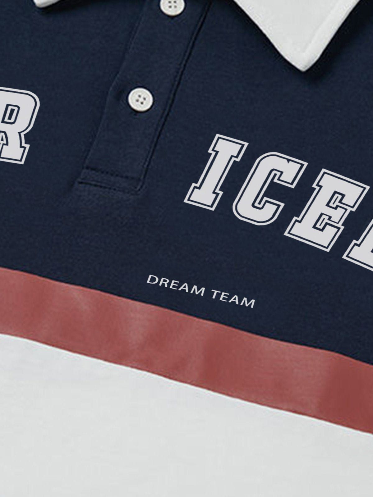 Aelfric Eden Vintage Color Blocking Polo Tee sold by Aelfric Eden product image thumbnail 3