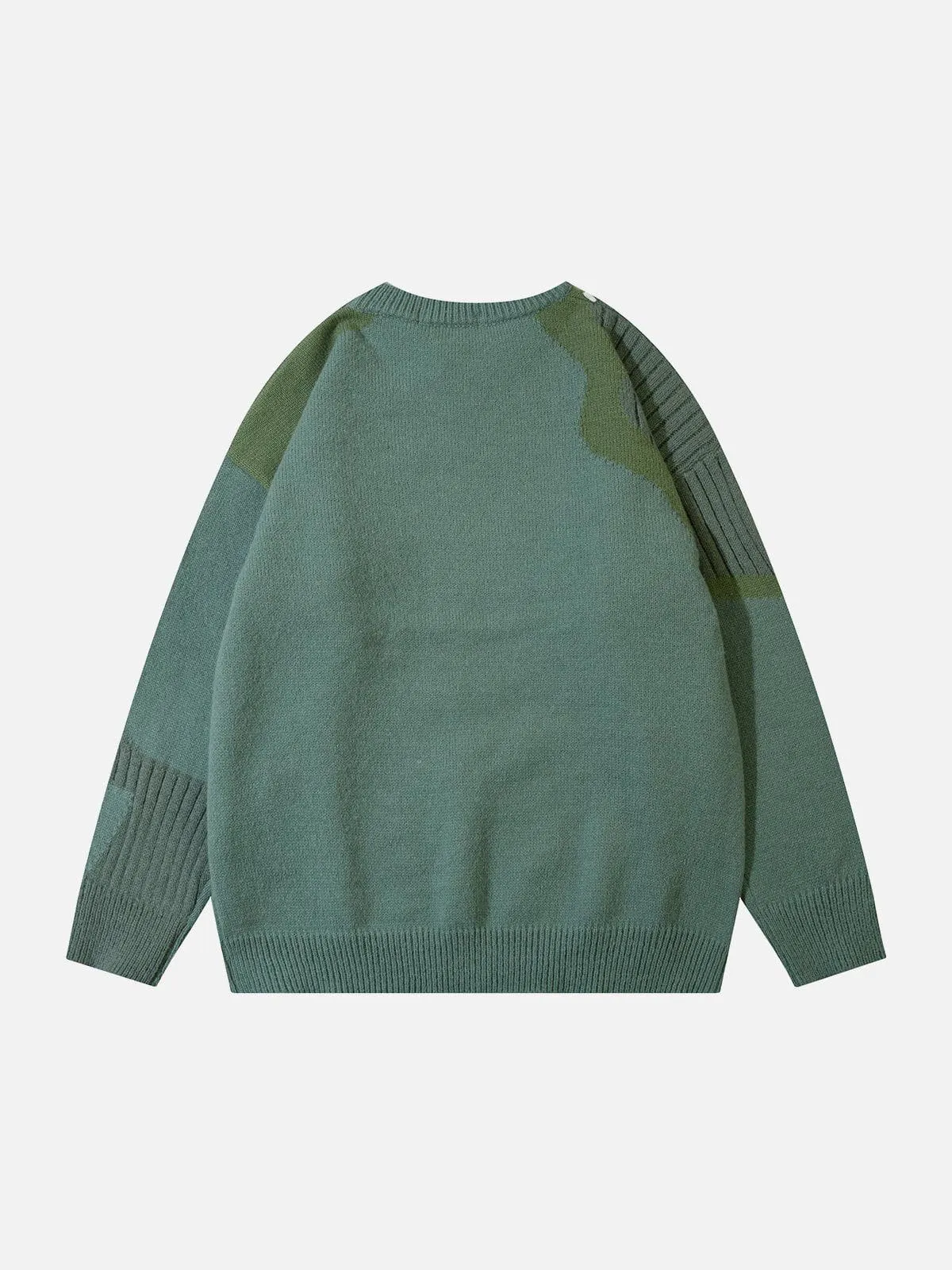 Aelfric Eden Contrast Color Stitching Sweater sold by Aelfric Eden product image thumbnail 2