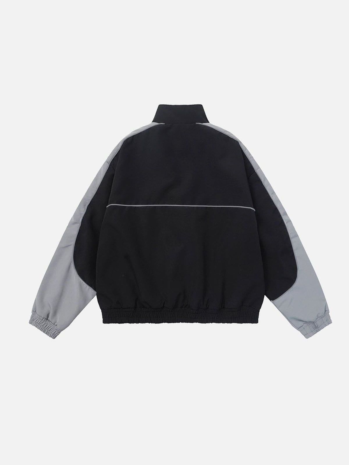 Aelfric Eden Reflective Stripe Star Zipper Jacket sold by Aelfric Eden product image thumbnail 3