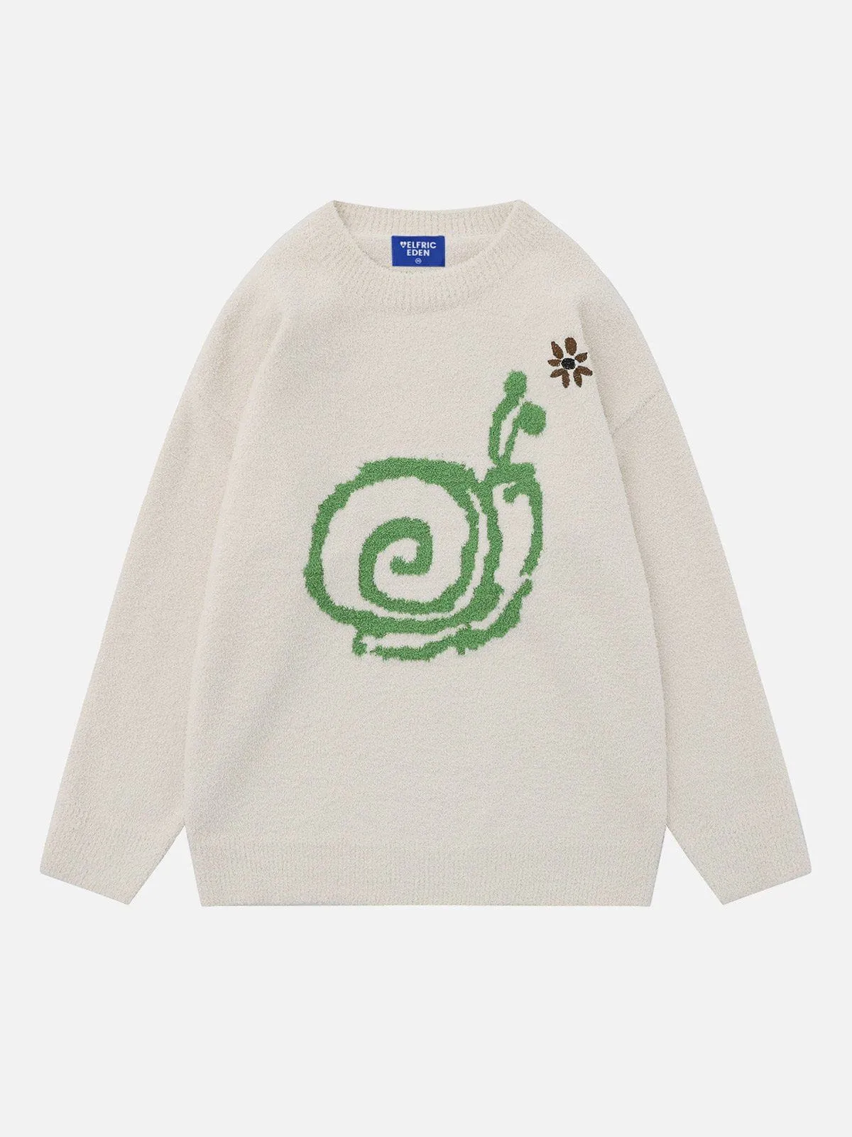 Aelfric Eden Cartoon Snail Pattern Sweater sold by Aelfric Eden