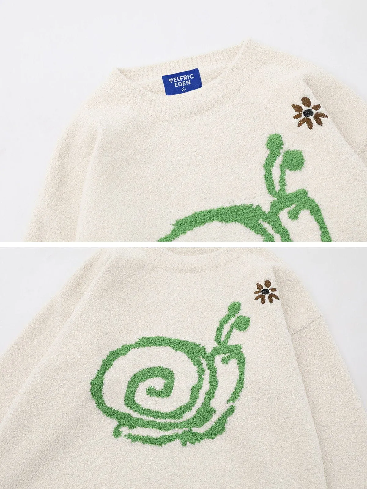 Aelfric Eden Cartoon Snail Pattern Sweater sold by Aelfric Eden product image thumbnail 4