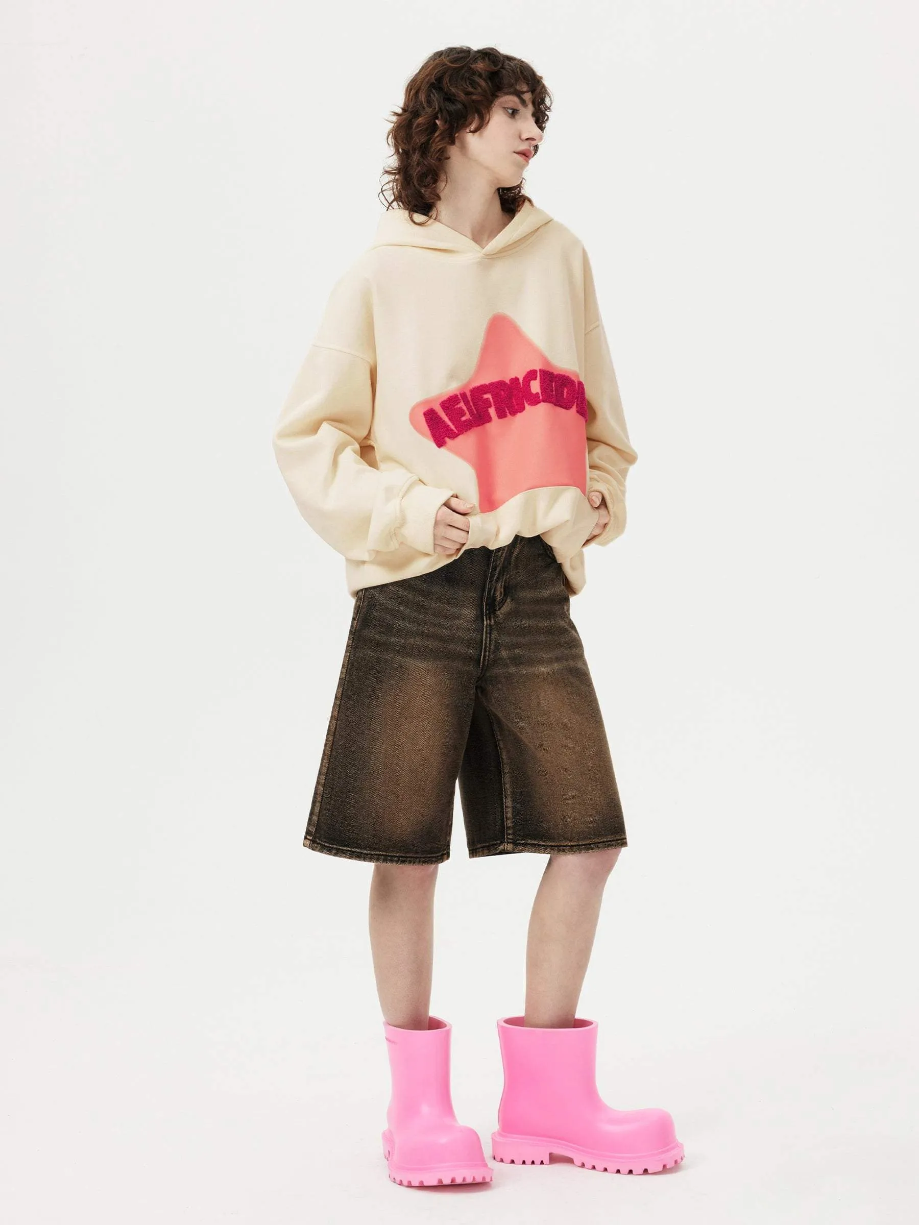 Aelfric Eden Vintage Embroidery Eden Star V303 Hoodie sold by Aelfric Eden product image thumbnail 5